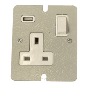 1x 13A switched with USB-A