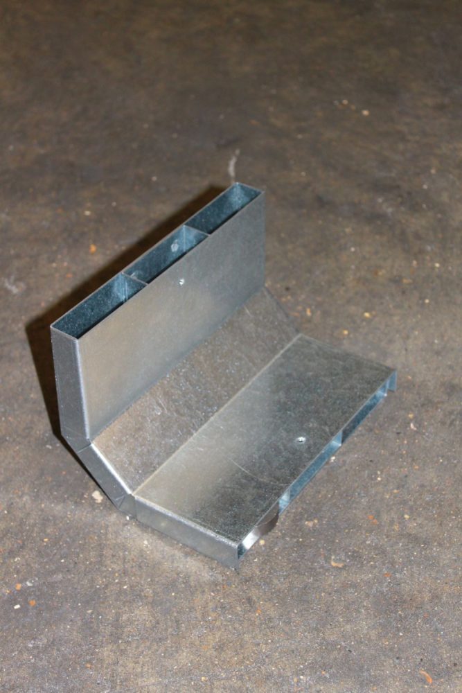 vertical bend in-screed trunking