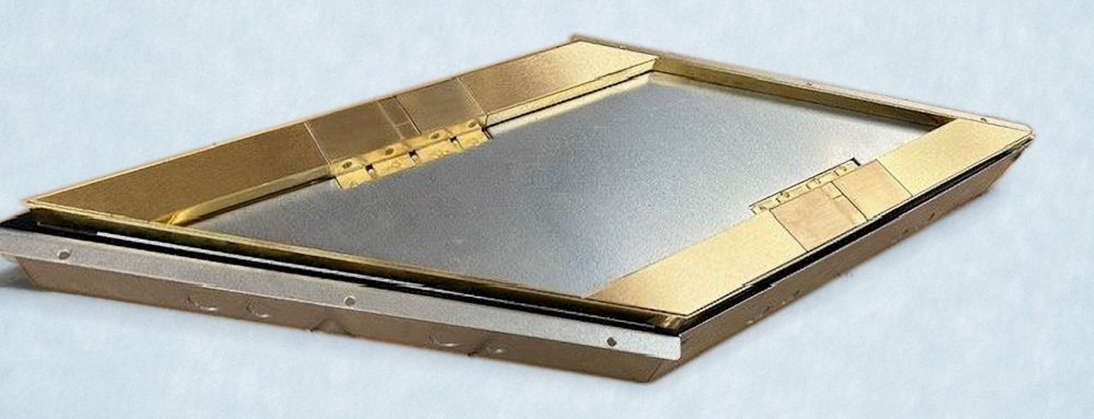 diamond shaped floor box