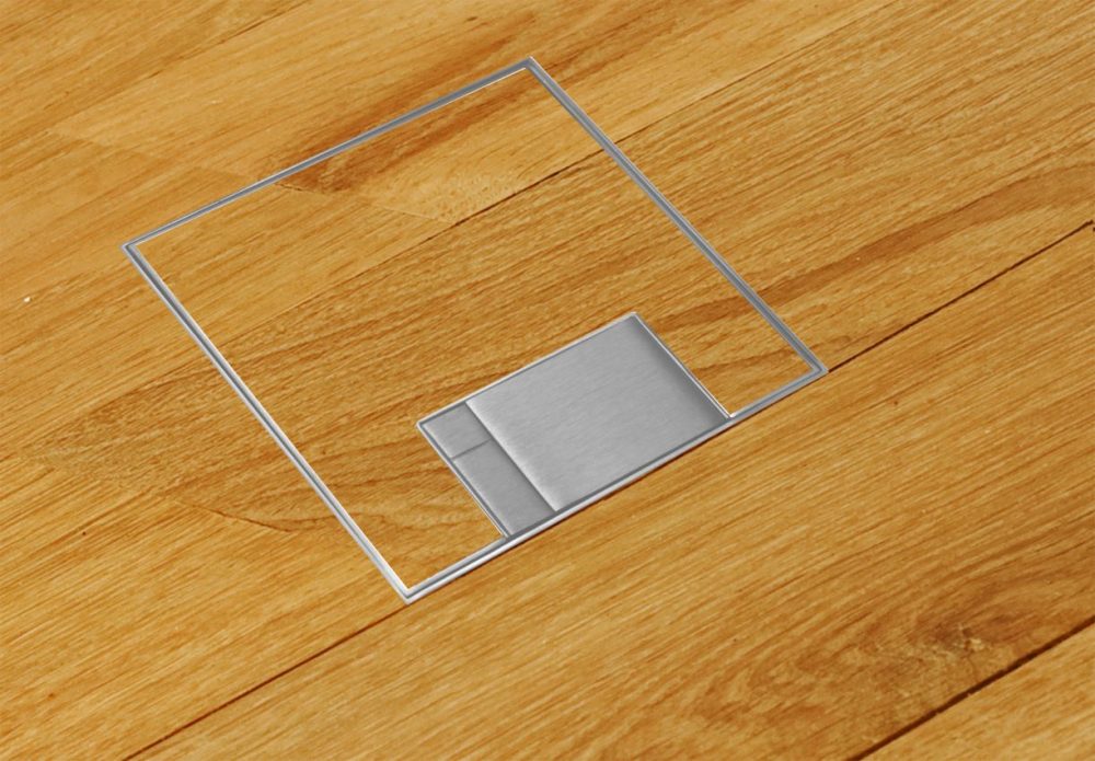 minima wood effect floor box