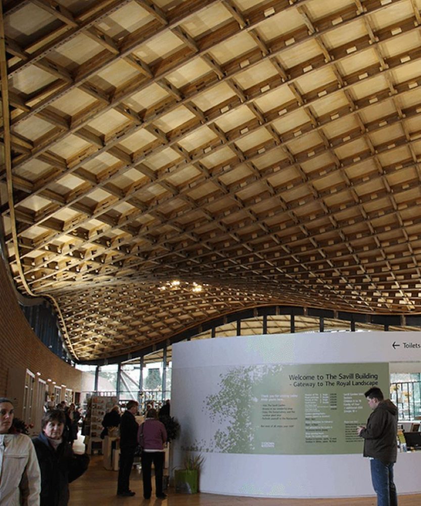 inside of the savill building