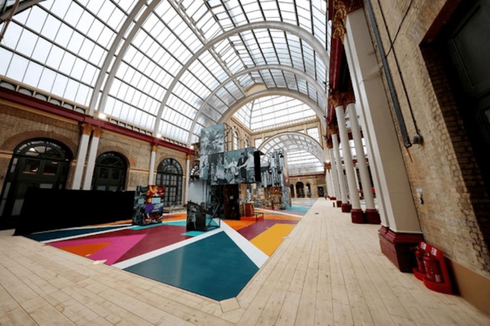 inside Alexandra Palace