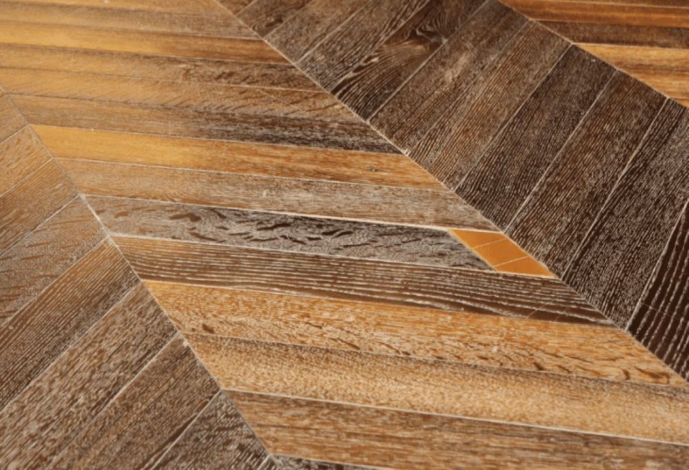 close up of timber flooring used for discreet cableduct floor boxes