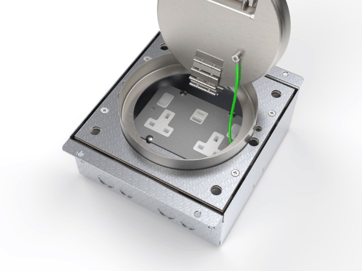 Introducing Cableduct’s new 169mm Round Floor box: more choice, more capacity, more versatility