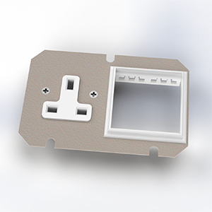 1x13A Unswitched + 1x 5A
